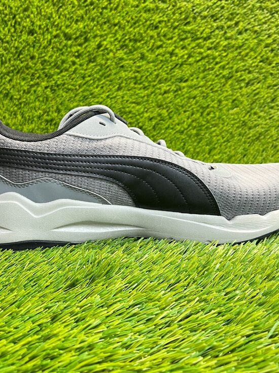 Puma Zip C Mens Size 12 Gray Black Athletic Running Walking Shoes Sneakers main image 6